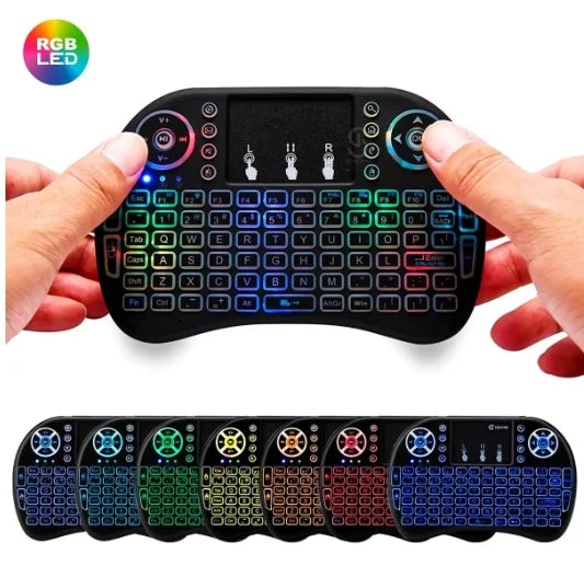 Mini Teclado Led Controle Sem Fio