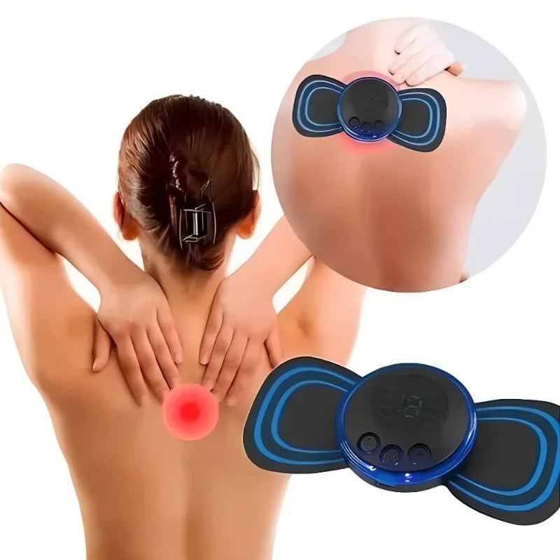 Mini Massageador de Cervical Elétrico Portátil