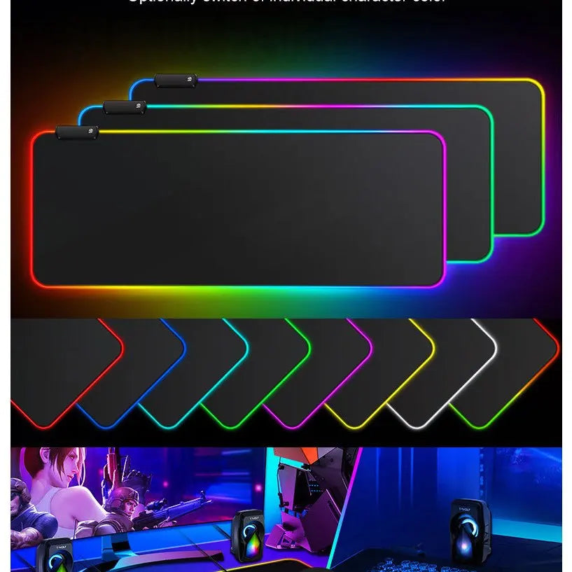 Mouse Pad RGB LED Gamer 80cm