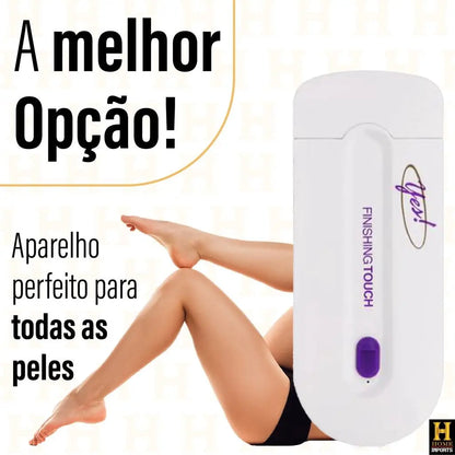 Depilador Feminino Elétrico Removedor De Pelos Recarregável