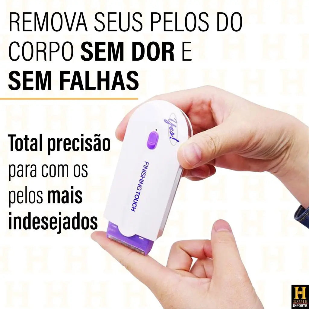 Depilador Feminino Elétrico Removedor De Pelos Recarregável