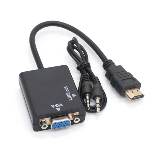 Cabo Adaptador VGA HDMI P2