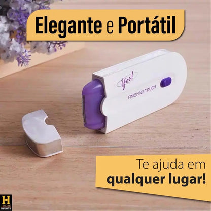 Depilador Feminino Elétrico Removedor De Pelos Recarregável