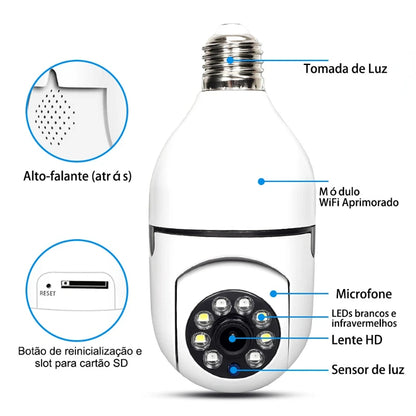 Câmera de Segurança Wifi HD