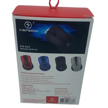 Mouse Sem Fio Wireless USB 2.4Ghz PC Notebook